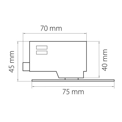 Адаптер для шинопровода Lightstar Asta 594060