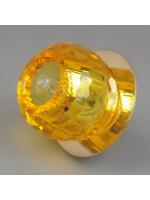 1023-GY-5.3-Yl-Gl Светильник точечный желтый-золото