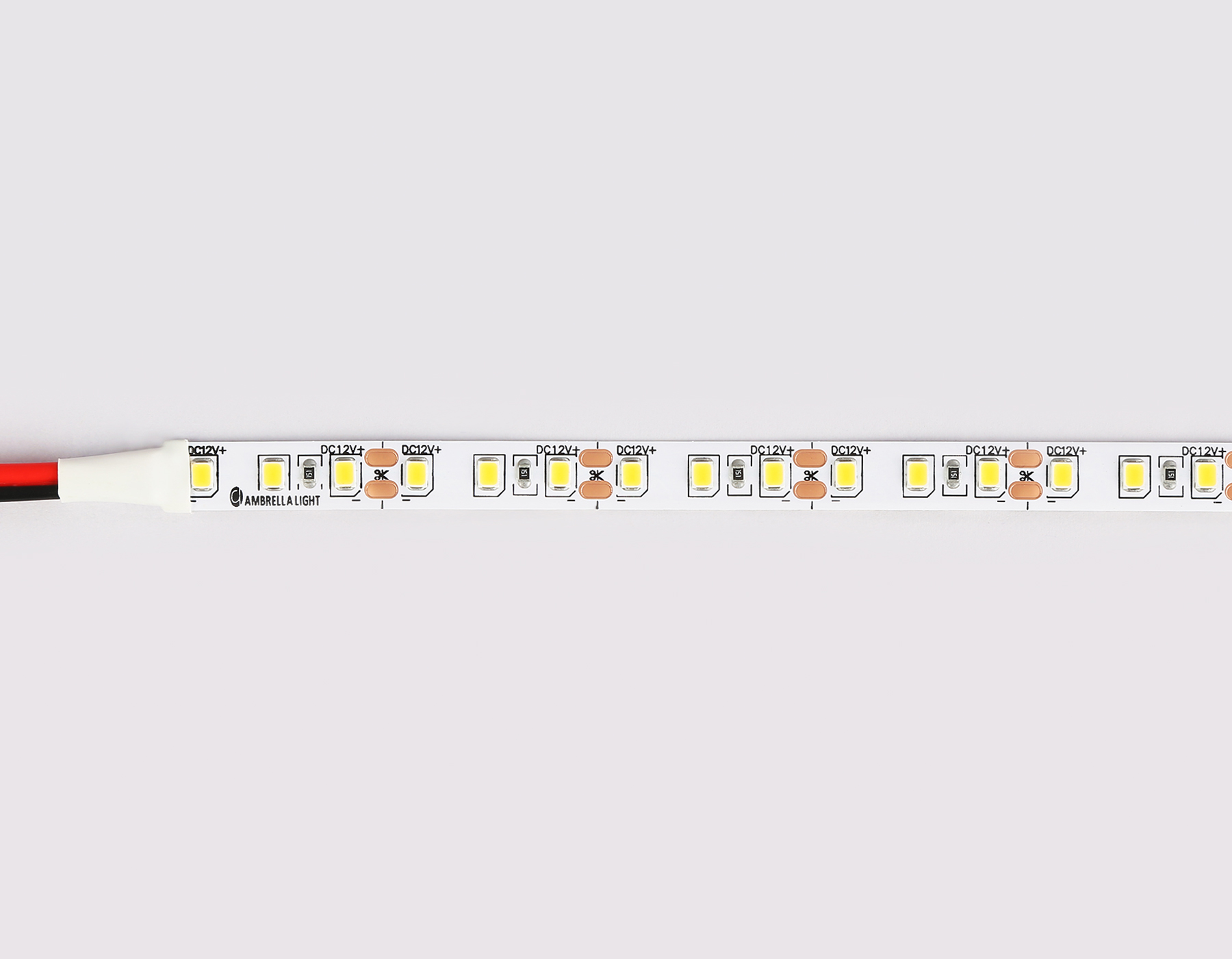 GS1102 2835 120Led/ 9.6W m/ 12V IP20 4500K/ 5000*8*1.2mm (2 конт.)