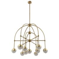 Подвесная люстра Crystal Lux Truena SP-PL6+3+1 Bronze