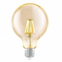 E27-8W-G95-4000K Лампа LED (Филамент) amber L&B