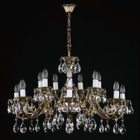 Подвесная люстра Artglass VIktorie Brass Antique CE