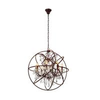 Подвесная люстра Loft IT Foucaults Orb Crystal Loft1897/8