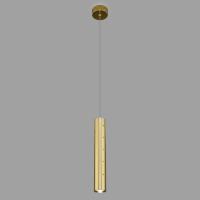 Подвесной светодиодный светильник Elektrostandard Bong 50214/1 Led золото a055667