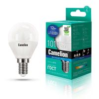 Лампа светодиодная Camelion E14 12W 6500K LED12-G45/865/E14 13697