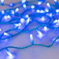 Уличная светодиодная гирлянда Ardecoled нить 230V синий ARD-String-Classic-10000-Blue-100Led-Milk-Flash Blue 031199