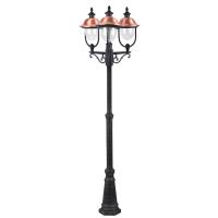 Садово-парковый светильник Arte Lamp Barcelona A1486PA-3BK