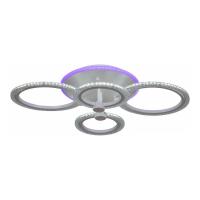 Потолочная светодиодная люстра Reluce 20316-0.3-2+2+1 WT