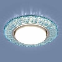 Встраиваемый светильник Elektrostandard 3022 GX53 BL лазурный a037067