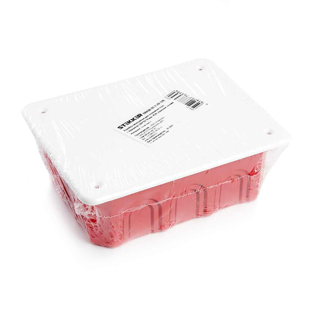Коробка монтажная STEKKER EBX30-01-1-20-120