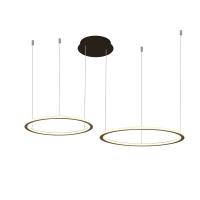 Подвесной светильник Zortes Umli ZRS.1585.02, Мощность - 86Вт, Тип лампы: Epistar LED, В -2000мм/350мм / Ш - Ø400мм+600мм