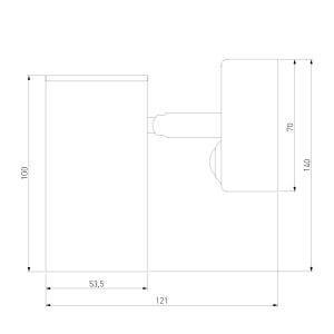 Спот Elektrostandard Rutero MRL 1003 черный a043980