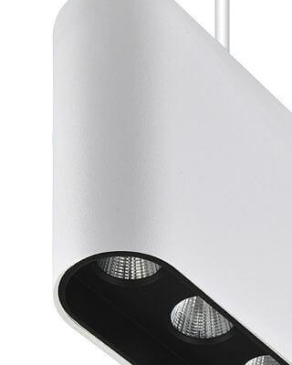 Подвесной светодиодный светильник Lumien Hall Элой 8004/3P-WT-BK