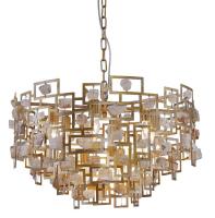 Подвесная люстра Crystal Lux Diego SP9 D600 Gold