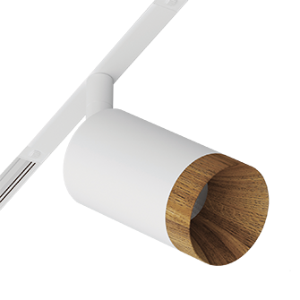 Светодиодный светильник для магнитной системы Ledron Sagi S60 Wooden White