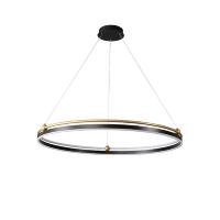 Подвесная люстра Crystal Lux FERNANDO SP88W LED D1000 BLACK/GOLD