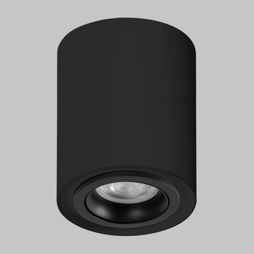Светильник GU10 1*50W потолочный спот Черный IL.0005.2400-BK