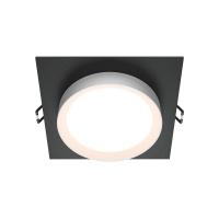 Встраиваемый светильник Maytoni Hoop DL086-GX53-SQ-BW