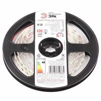 Светодиодная лента ЭРА 4,8W/m 120LED/m 2835SMD белый 5M LS2835-120LED-IP20-W-eco-5m Б0035595