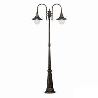 Садово-парковый светильник Ideal Lux Cima Pt2 Nero Antico 024097