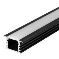 Профиль Arlight PDS-F-2000 ANOD Black 017642