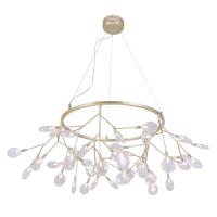 Подвесная люстра Crystal Lux Evita SP45 D Gold/Transparent