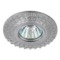 Встраиваемый светильник ЭРА LED с подсветкой DK LD2 SL/BL+WH Б0019200