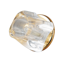 758-G-9-Gl-Cl Светильник точечный золотой-прозрачный