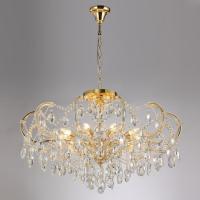 Подвесная люстра Crystal Lux Hollywood SP-PL10 Gold D1000