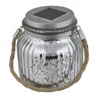 Светильник на солнечных батареях Uniel Modern USL-M-211/GN120 Silver Jar UL-00003209