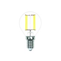 Лампа светодиодная филаментная Volpe E14 7W 4000K прозрачная LED-G45-7W/4000K/E14/CL/SLF UL-00008319