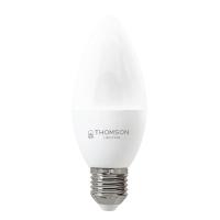 Лампа светодиодная Thomson E27 6W 3000K свеча матовая TH-B2357