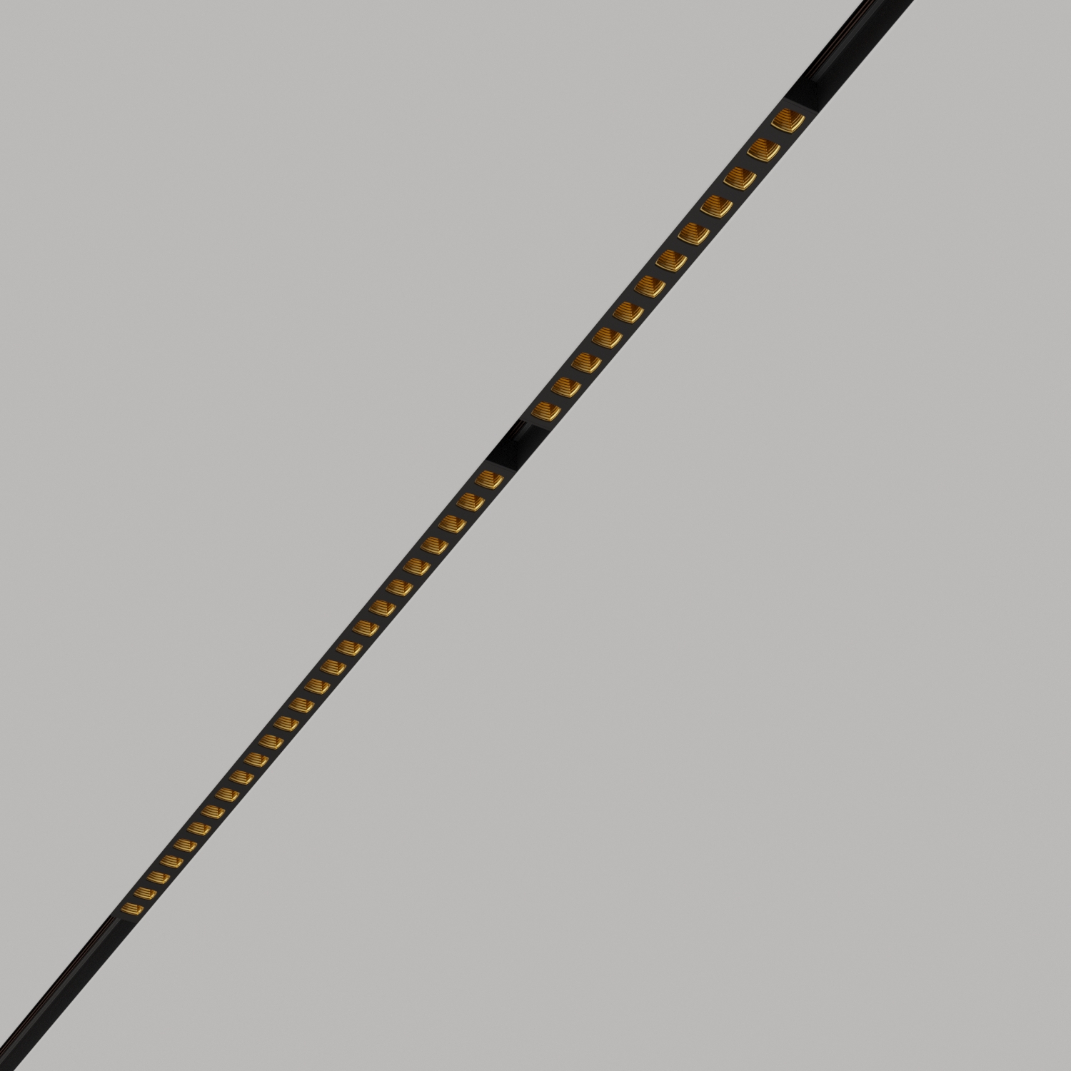 Светодиодный светильник для магнитной системы Ledron Sagi style 290 DALI Black-Gold 4000K