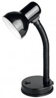 Светильник настольный 220В, 40Вт, Е14, черный глянец TDM