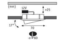 Мебельный светильник Paulmann Furniture Micro Line Dress 93521