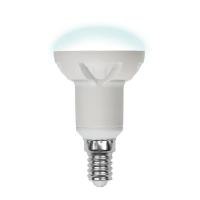 Лампа светодиодная рефлекторная Uniel E14 6W 4500K матовая LED-R50-6W/NW/E14/FR PLP01WH UL-00000938