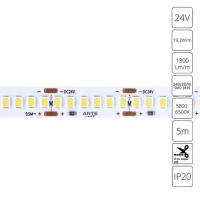 A2424010-03-6K Светодиодная лента 24В 19,2Вт/м 1800Лм/м 6000К 90+ 10мм SMD2835 240шт/м 5м IP20