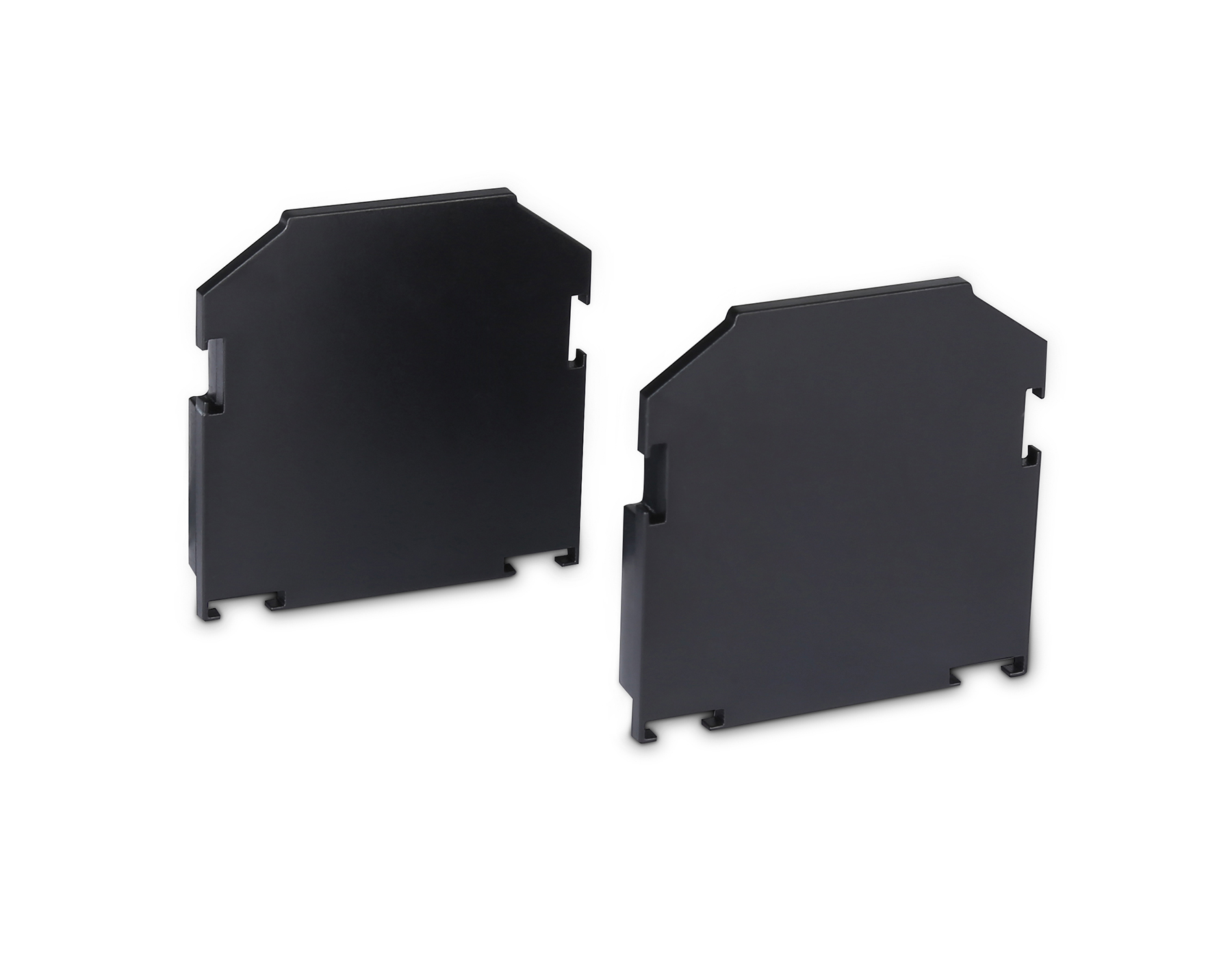 GL1064 BK черный заглушка для корпуса в натяжной потолок Magnetic 220V 61*61*9 (2шт)