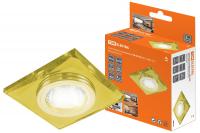 Светильник встраиваемый СВ 03-02 MR16 50Вт G5.3 жёлтый/золото TDM