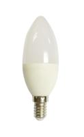 E14-6,5W-4000K-C37 Лампа LED (Свеча матовая OPAL) L&B