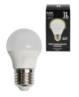 E27-6,5W-3000K-G45 Лампа LED (шарик матовый) L&B