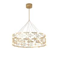 Подвесная светодиодная люстра Milosh Tendence 0760CL-80GD