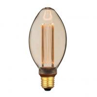 Лампа светодиодная диммируемая Hiper E27 4,5W 1800K янтарная HL-2236