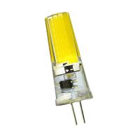 G4-220V-3W-3000K Лампа LED COB (силикон)