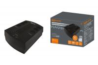 Источник бесперебойного питания ИБП 850 ВА 6 розеток +2USB TDM