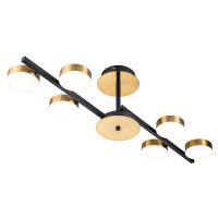 Escada 10266/6 LED*95W Black/Brass