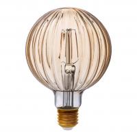 Лампа светодиодная филаментная Hiper E27 5W 2400K янтарная HL-2216