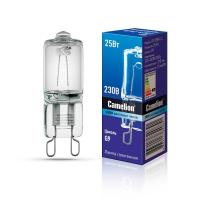 Лампа галогенная Camelion G9 25W CL 3000K 5845