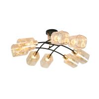 Escada 2113/8P E27*40W Black/Gold