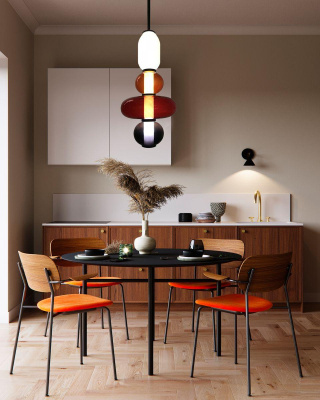 Подвесной светодиодный светильник Milosh Tendence 0758PLE-1BK